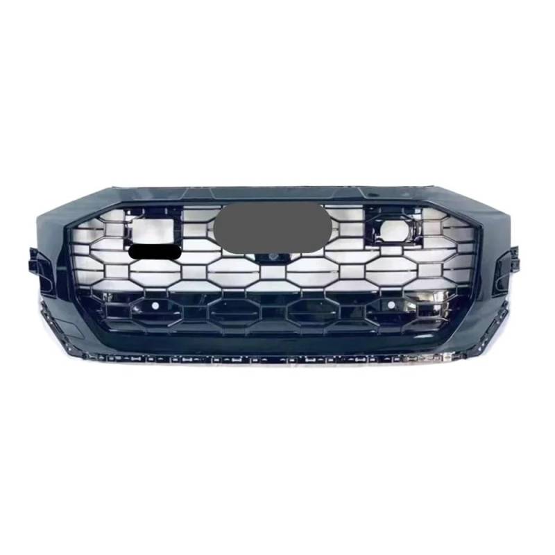 Autoersatz Grilleinsätze Für Q8, Auto-Frontstoßstangengrill, Mittelgrill, Auto-Styling-Zubehör, Auto-Frontgrill-Netz-Trim-Abdeckung Kühlergrill Doppelsteg von ORBANA