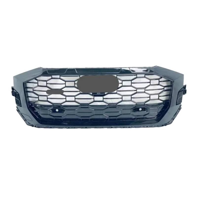 Autoersatz Grilleinsätze Für Q8, Auto-Frontstoßstangengrill, Mittelgrill, Auto-Styling-Zubehör, Auto-Frontgrill-Netz-Trim-Abdeckung Kühlergrill Doppelsteg von ORBANA