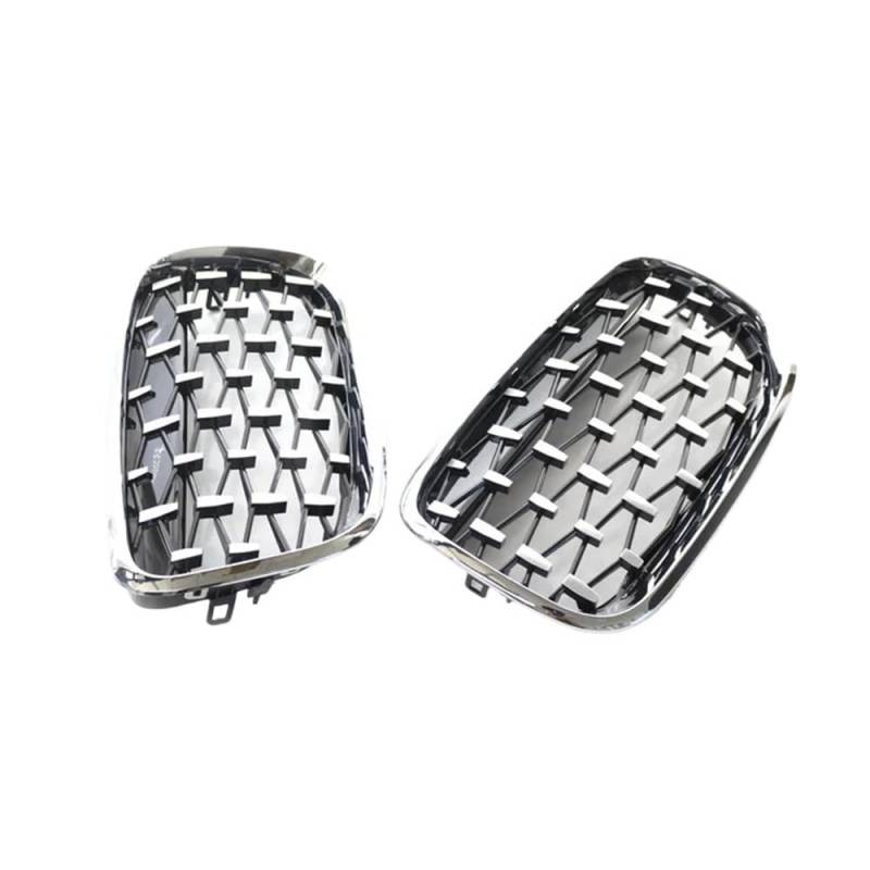 Autoersatz Grilleinsätze Für X5 E70 X6 E71 2007-2013 Auto Kühlergrill Frontgrill Stil Schwarz 51137157687 51137157688 51137185223 Kühlergrill Doppelsteg von ORBANA