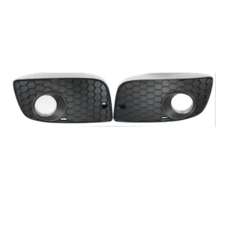 Autoersatz Grilleinsätze Kühlergrill der vorderen Stoßstange + mittlerer Kühlergrill vorderen Haube + Nebelscheinwerfer-Kühlergrillabdeckung für Golf MK5 GTI für GT 2005–2009 Kühlergrill Doppelsteg von ORBANA