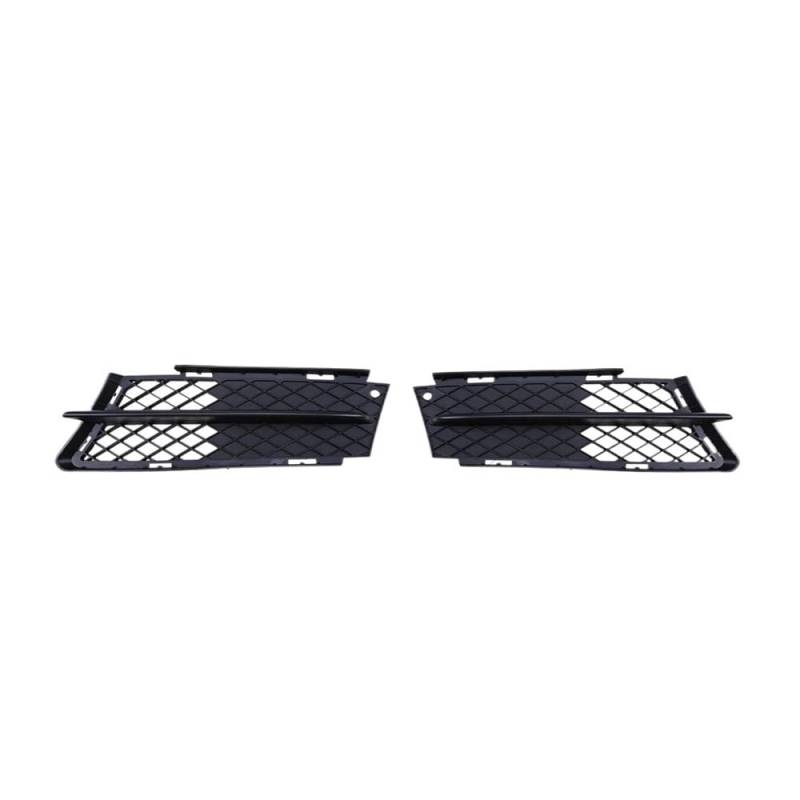 Autoersatz Grilleinsätze Links Rechts Vorne Stoßstange Unten Kühlergrill Luftstrom Außengrill Zierleiste Für 3er E90 E91 2005–2008 Vor Dem Facelift Kühlergrill Doppelsteg von ORBANA