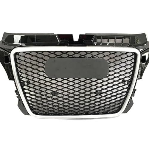 Autoersatz Grilleinsätze Vorne Sport Hex Mesh Waben Haube Grill Für A3 Für S3 Für 8P 2009-2013 Auto Front Grill Mesh Kühlergrill Doppelsteg von ORBANA