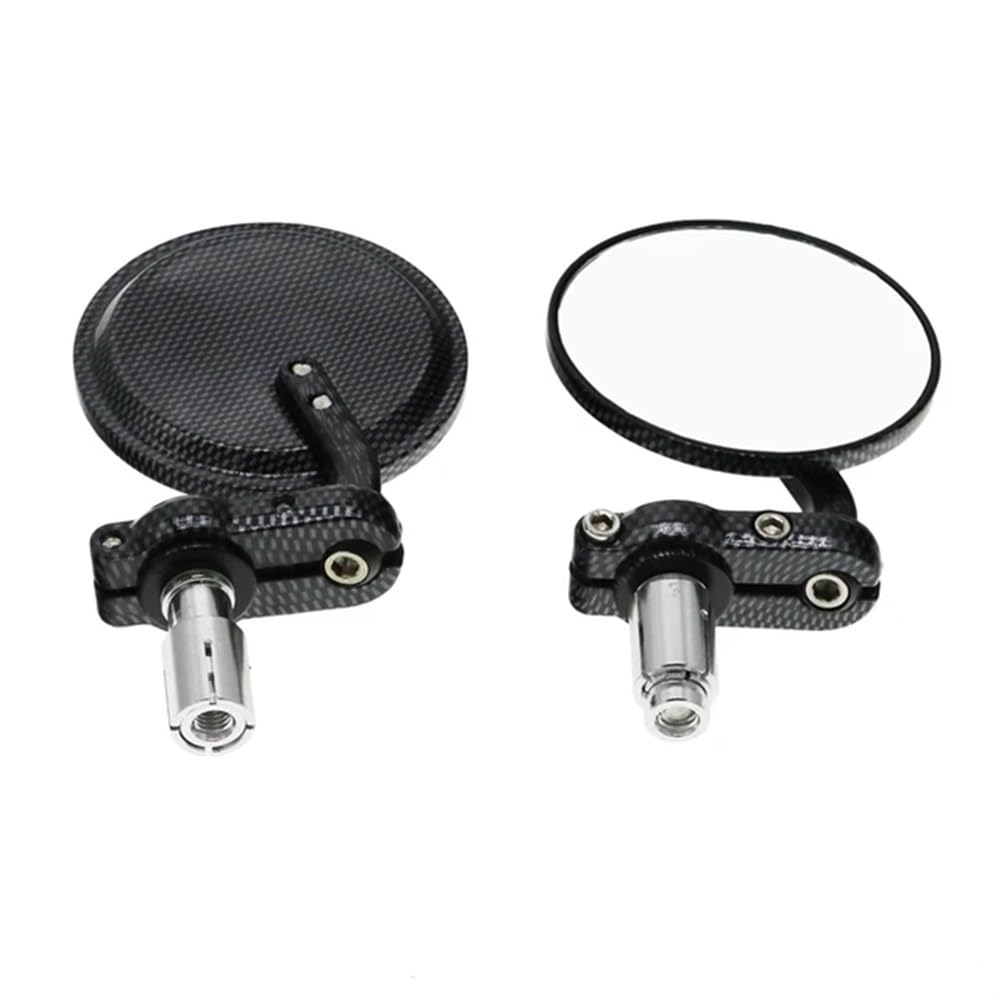 Rückseitenspiegel 1 Paar Universal Motorrad Spiegel Aluminium Schwarz 22mm Griff Bar End Rearview Außenspiegel Motor Zubehör Rückseitenspiegel 1 Paar Universal Motorrad Spiegel Aluminium Schwarz 22mm Griff Bar End Rearview Außenspiegel Motor Zubehör von ORBANA