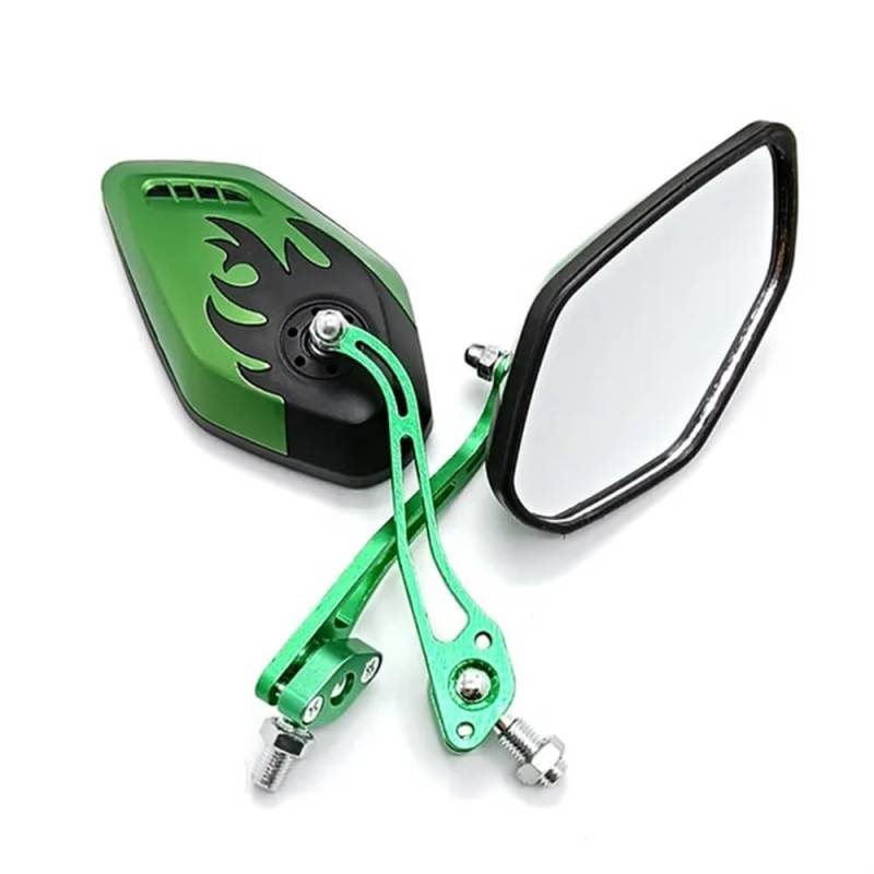 Rückseitenspiegel 2 STÜCKE Universal 8mm 10mm Motorradspiegel Rearview Außenspiegel Für Für Für Roller Off-Road von ORBANA