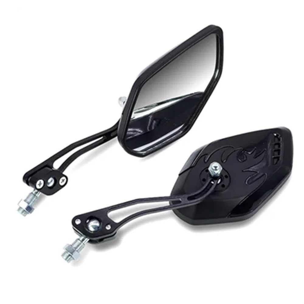 Rückseitenspiegel 2 STÜCKE Universal 8mm 10mm Motorradspiegel Rearview Außenspiegel Für Für Für Roller Off-Road Rückseitenspiegel 2 STÜCKE Universal 8mm 10mm Motorradspiegel Rearview Außenspiegel Für Für Für Roller Off-Road von ORBANA