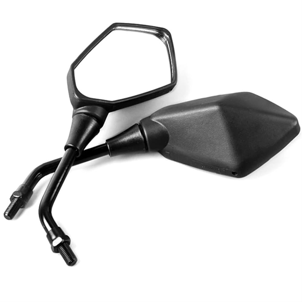 Rückseitenspiegel 2 Stück 8mm 10mm Motorradspiegel Schwarz Elektromobil Lenkerende Rückspiegel Außenspiegel Für Motorroller E-Bike Zubehör Rückseitenspiegel 2 Stück 8mm 10mm Motorradspiegel Schwarz Elektromobil Lenkerende Rückspiegel Außenspiegel Für Motorroller E-Bike Zubehör von ORBANA