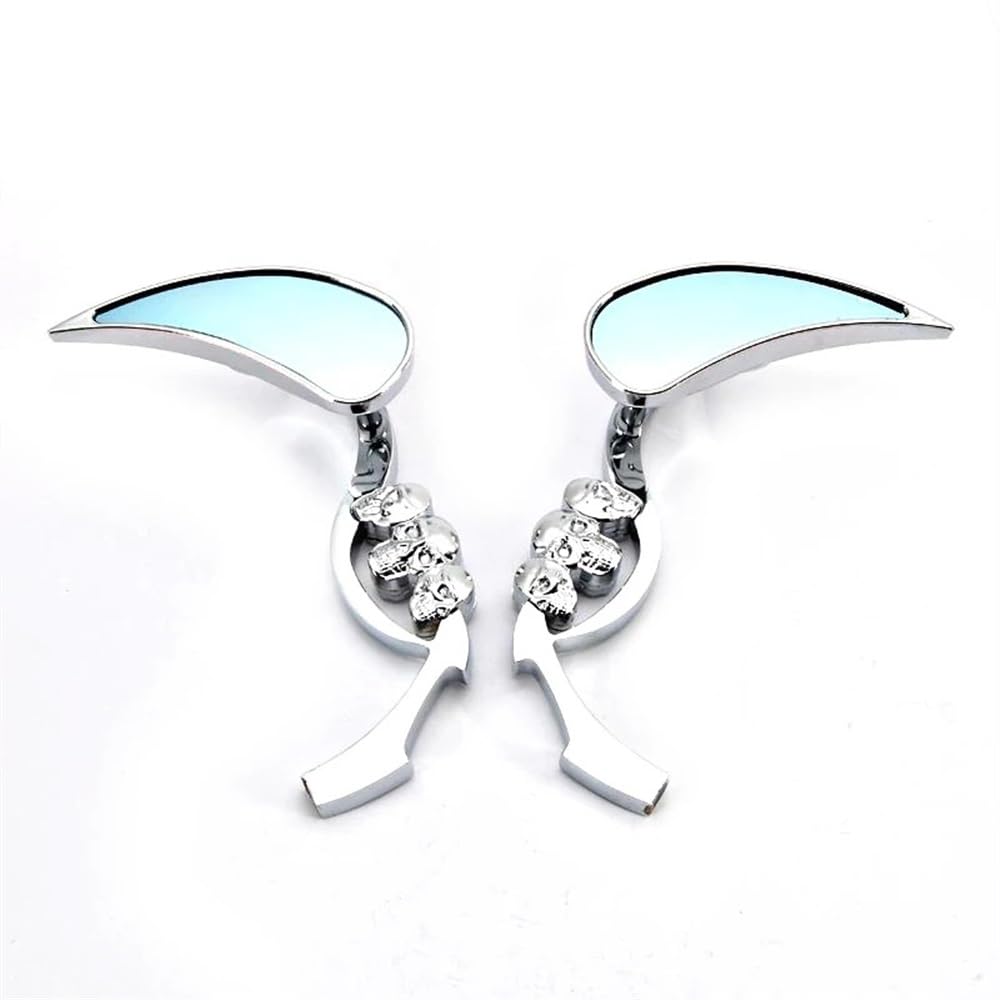 Rückseitenspiegel Chrom Motorrad Totenkopf RÜCKSPIEGEL AUSSENSPIEGEL 8MM 10MM FÜR FÜR Rückseitenspiegel Chrom Motorrad Totenkopf RÜCKSPIEGEL AUSSENSPIEGEL 8MM 10MM FÜR FÜR von ORBANA