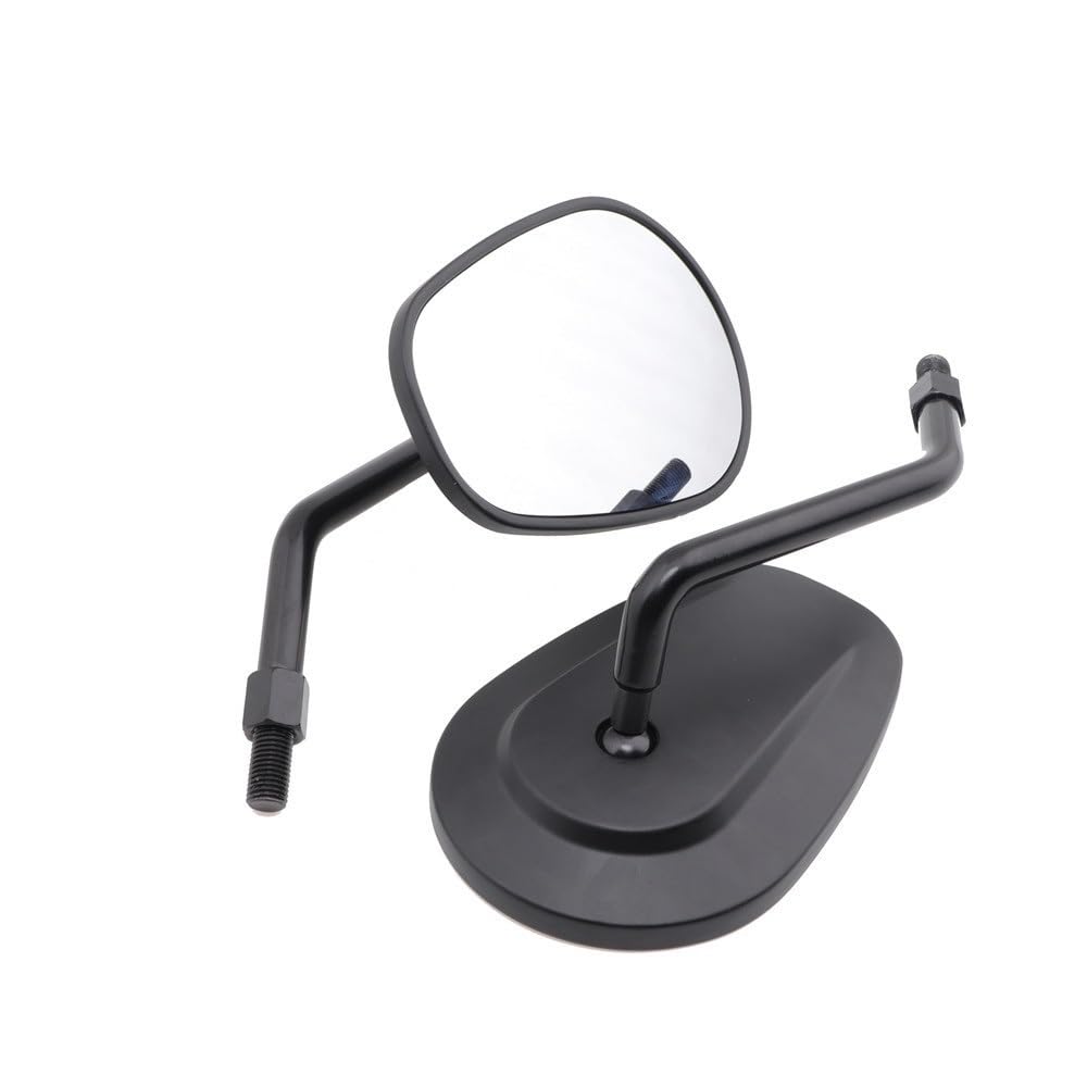 Rückseitenspiegel Motorrad 8mm 10mm Schwarz Aluminium Oval Rückspiegel Außenspiegel Für Rebel CMX 300 500 2017-2021 Rückseitenspiegel Motorrad 8mm 10mm Schwarz Aluminium Oval Rückspiegel Außenspiegel Für Rebel CMX 300 500 2017-2021 von ORBANA