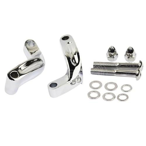Rückseitenspiegel Motorrad Rückspiegel Verlängerung Riser Extend Adapter Spiegel Extender Adapter Riser Rückansicht Basis Aluminium Für von ORBANA