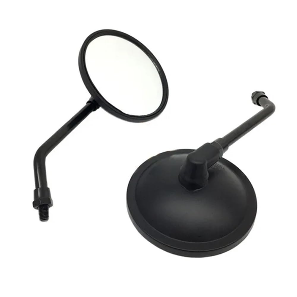 Rückseitenspiegel Paar Universal Motorrad 10mm Rearview Außenspiegel Dual Sport Bike Off-Road Chopper Rückseitenspiegel Paar Universal Motorrad 10mm Rearview Außenspiegel Dual Sport Bike Off-Road Chopper von ORBANA