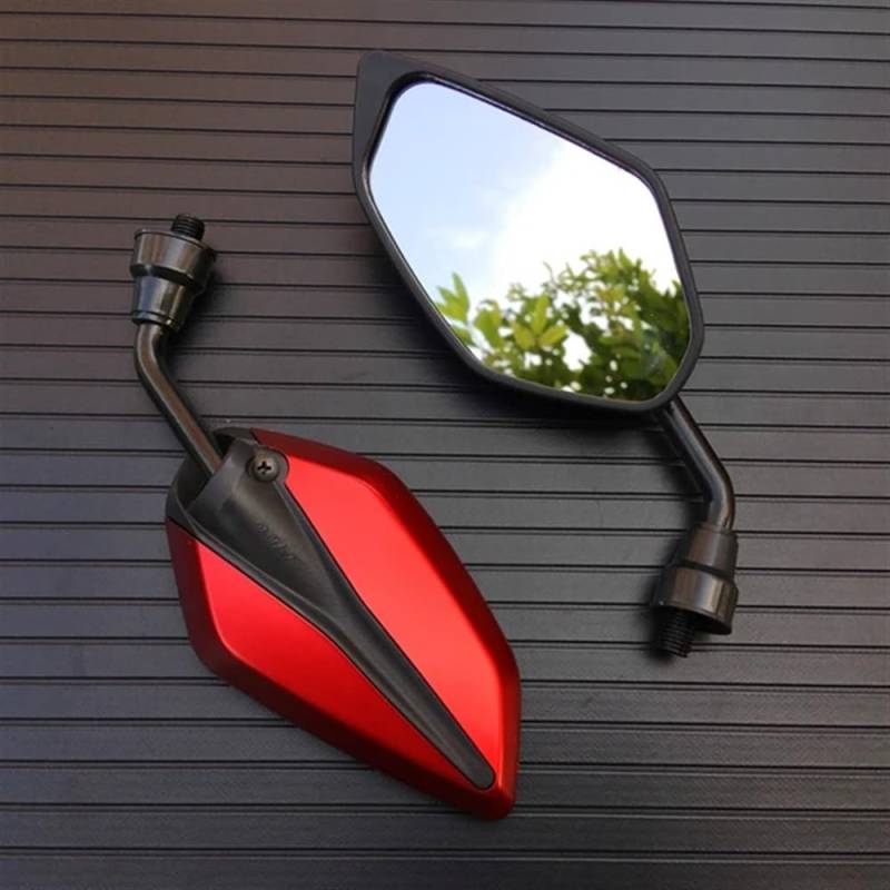 Rückseitenspiegel Universial 10mm Motorrad Spiegel Motorrad Rearview Außenspiegel Für Für Für Roller Für von ORBANA
