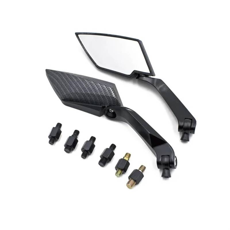 Rückseitenspiegel Zubehör Spiegel Für Für M8 M10 Universal Rückspiegel Motorrad 360 Grad Rotation von ORBANA