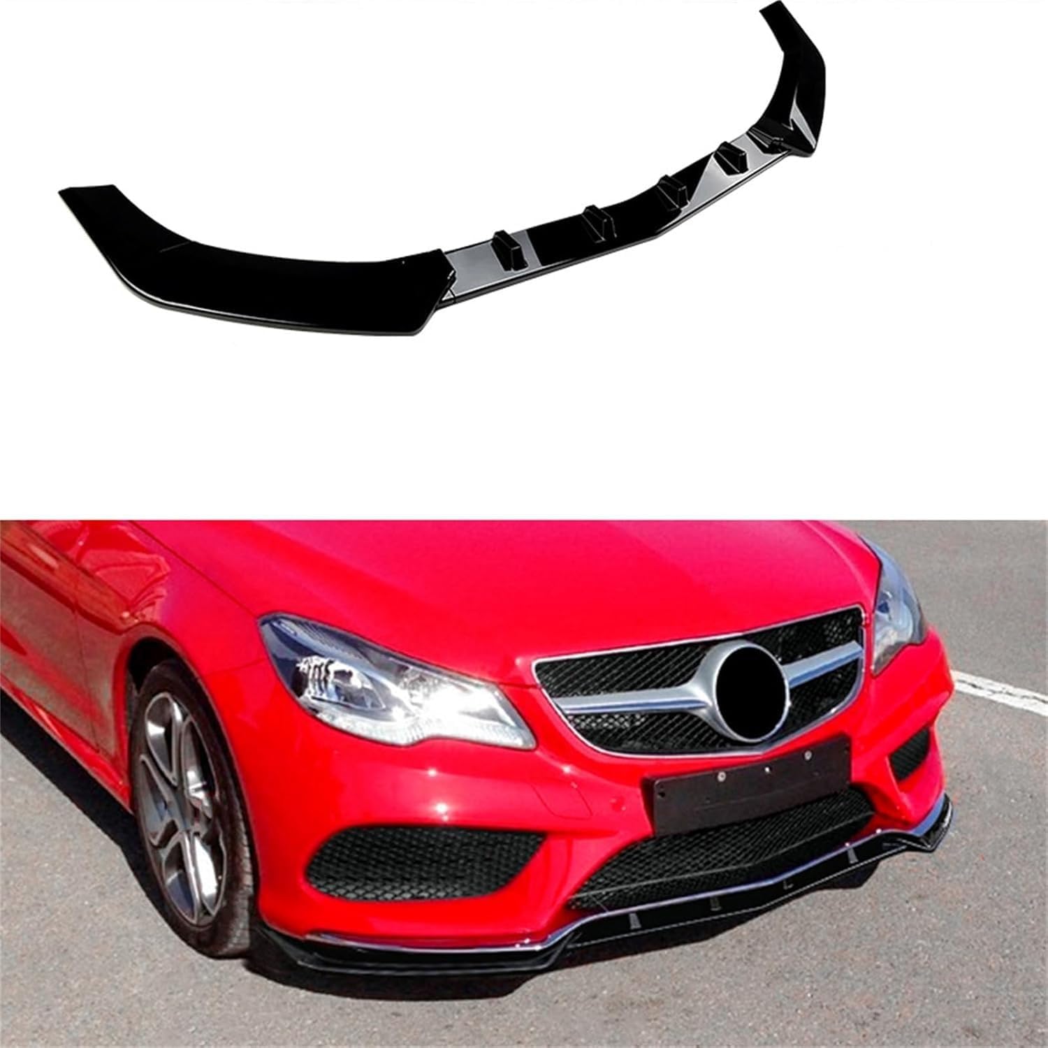 Auto Frontspoiler,kompatibel mit Benz E-Class Coupe E Coupe C207 2013 2014 2015 2016 AMG,Autozubehör Auto Frontspoiler,kompatibel mit Benz E-Class Coupe E Coupe C207 2013 2014 2015 2016 AMG,Autozubehör von ORBHES