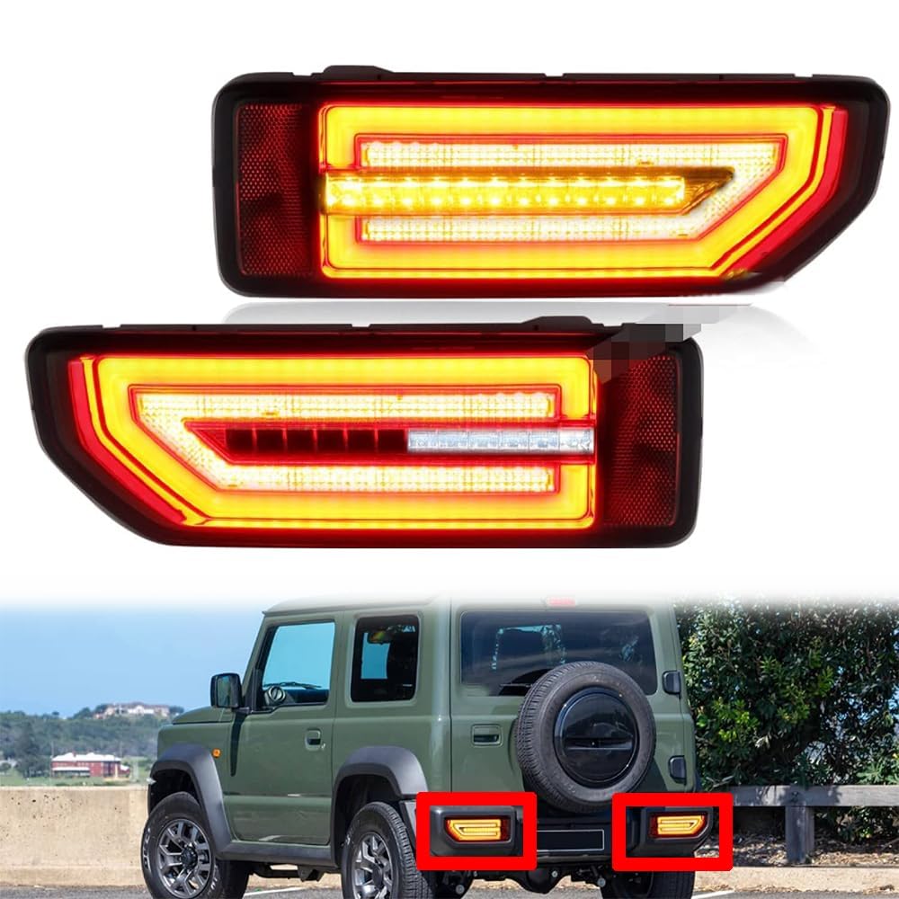 ORCOW 2 Pack Rücklicht Heckleuchte Rückleuchte für Suzuki Jimny 2019 2020, Auto Heckklappe Rückleuchten Linke Rechte Rücklichter Rücklicht-Montage Autoteile,A-Pair-2pcs ORCOW 2 Pack Rücklicht Heckleuchte Rückleuchte für Suzuki Jimny 2019 2020, Auto Heckklappe Rückleuchten Linke Rechte Rücklichter Rücklicht-Montage Autoteile,A-Pair-2pcs von ORCOW