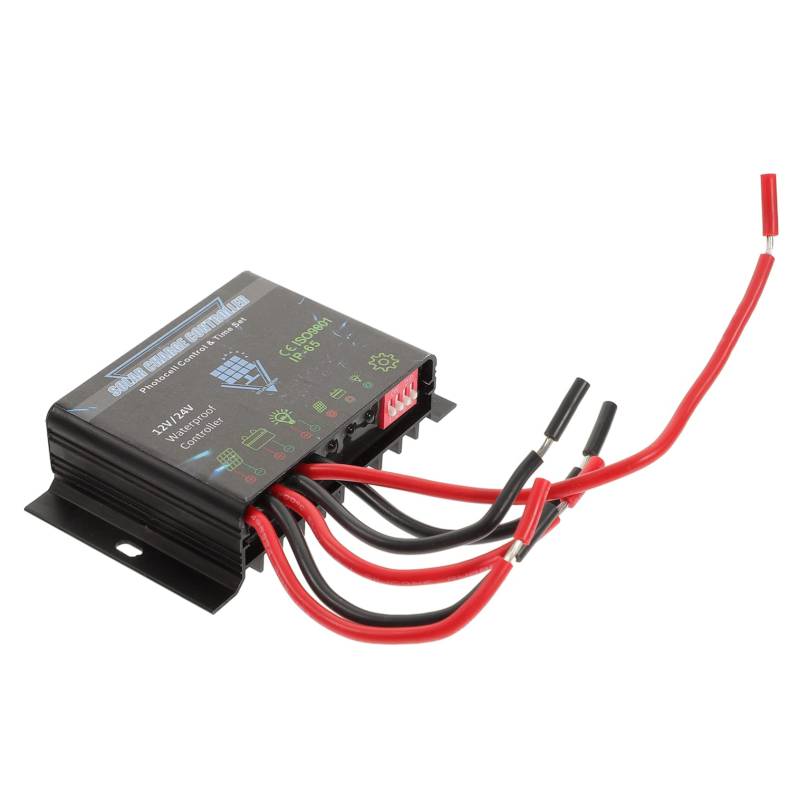 ORFOFE Wasserdichter Solar Laderegler 12V 24V 10A Solarpanel Akku Regulator Für Straßenlaternen Und Werbetafeln Effiziente Steuerung Für Lithium Batterien Und Bleiakkus von ORFOFE