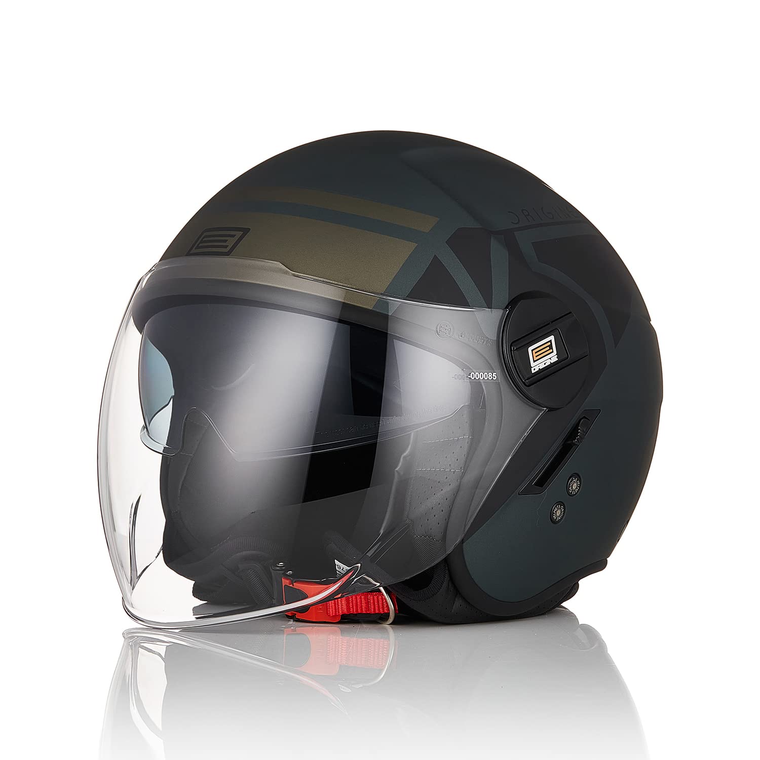 ORIGINE Motorrad Helm Jet Helm Scooter mit Doppelvisier genehmigt ECE 22-06 ORIGINE Motorrad Helm Jet Helm Scooter mit Doppelvisier genehmigt ECE 22-06 von ORIGINE