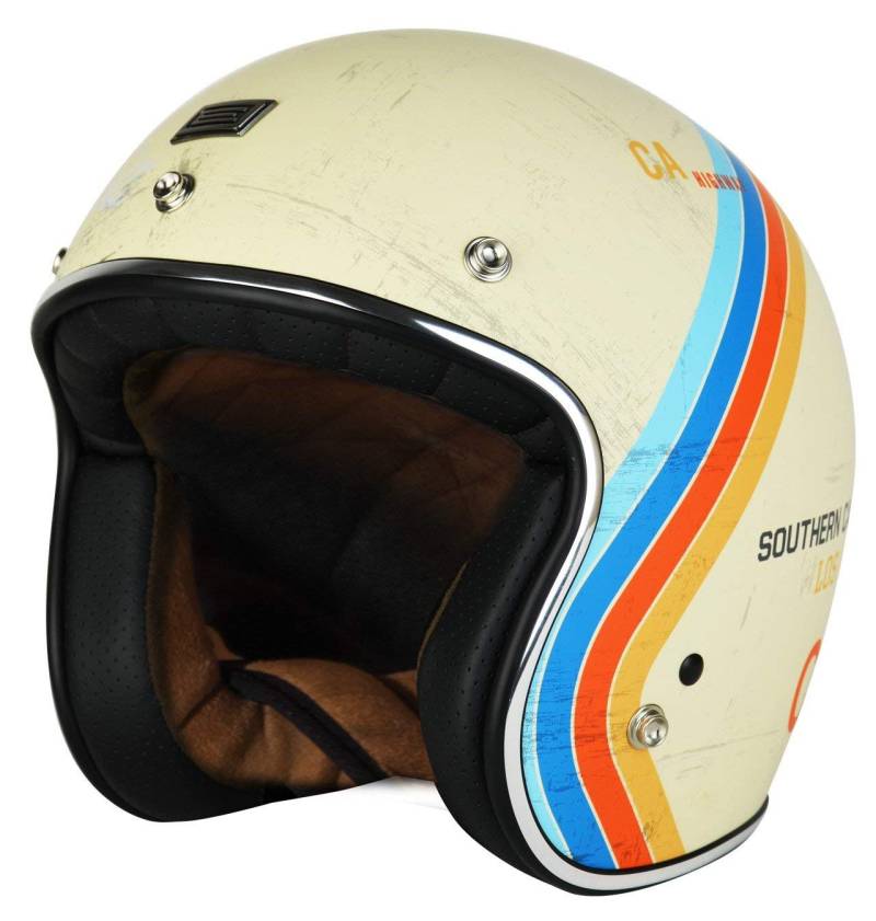Origine Helmets – Helm Origine Primo Pacific, Weiß, Größe S von ORIGINE