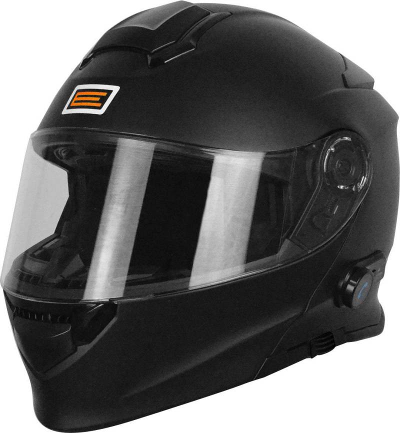 Origine helmets 204271720100005 Delta Solid Matt Klapphelm mit integriertem Bluetooth, Schwarz, Gr. L von ORIGINE