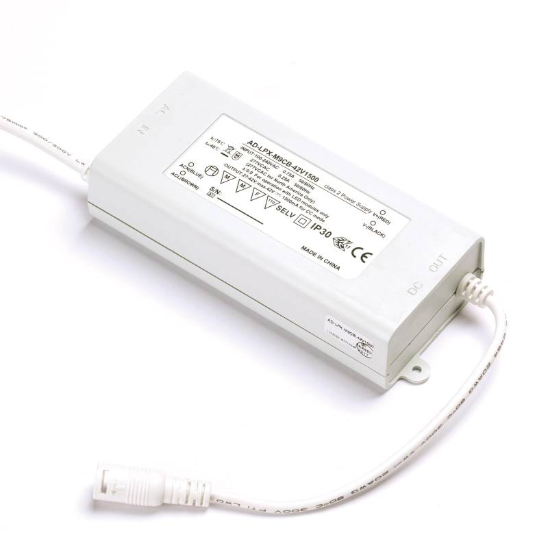 LED Driver 63W 27-42V 1500mA AD-LPX-M9CB-42V1500 LED POWER SUPPLY Treiber von ORION LIGHTSTYLE