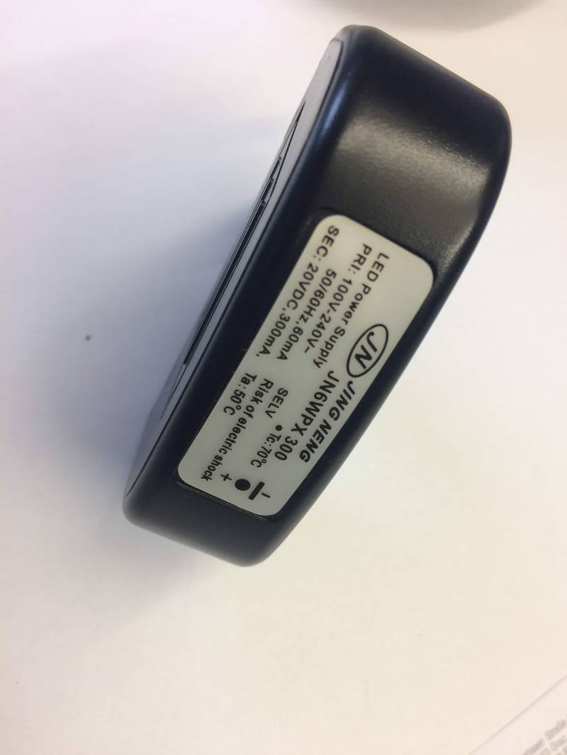 LED Netzteil Steckernetzteil JING NENG 6W 20V JN6WPX 300 Power Supply Driver von ORION LIGHTSTYLE
