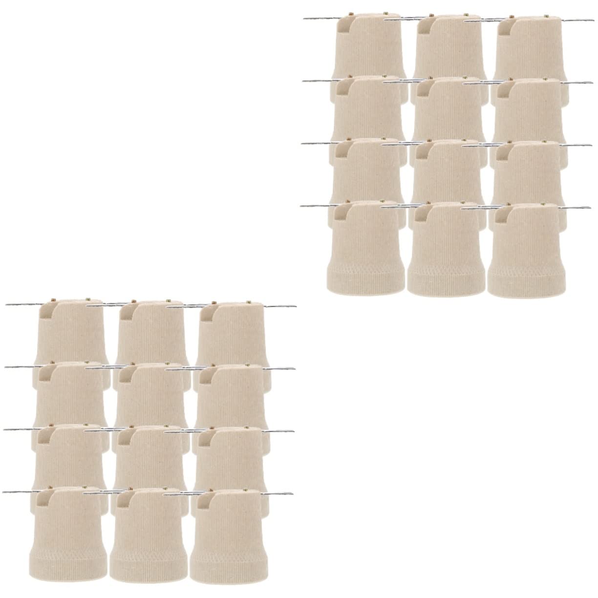 OSALADI 24 Stk E27 Lampenfassung Aus Keramik E27 Lichtfassung E27 Lampenfassung Mit Schraube Lampenhalter Standard-keramik-schraubsockel Sockel Der Glühbirne Wandlampe Geäst Kupfer OSALADI 24 Stk E27 Lampenfassung Aus Keramik E27 Lichtfassung E27 Lampenfassung Mit Schraube Lampenhalter Standard-keramik-schraubsockel Sockel Der Glühbirne Wandlampe Geäst Kupfer von OSALADI