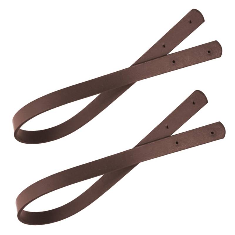 OSALADI 2Stücke PU Leder Taschengurt Im Riegelstil Ersatzgriff Für Handtaschen Für Damenhandtaschen Weich Und Bequem Hochwertiges Design Rotbraun von OSALADI