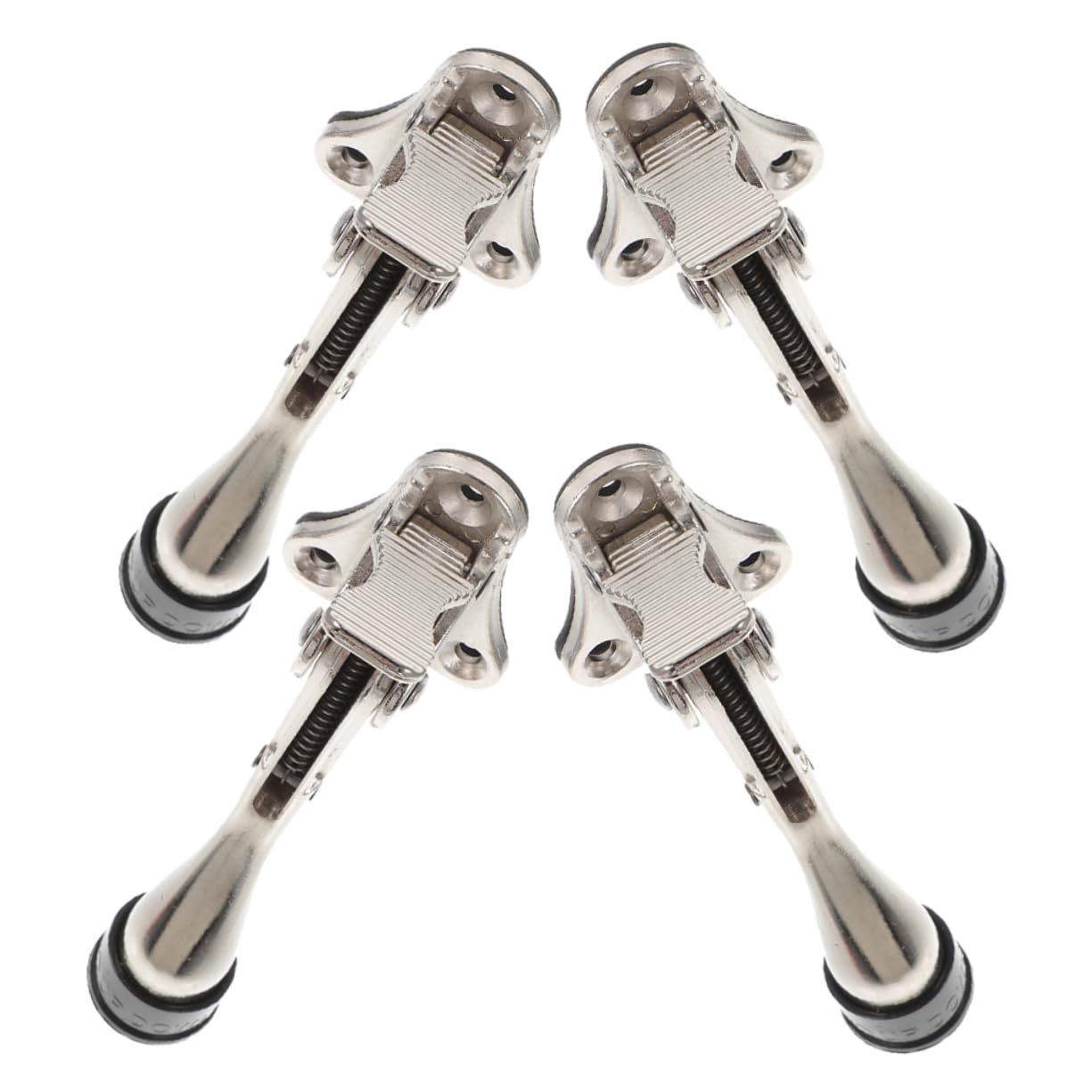 OSALADI 4 Stück Bremse oben an der Tür Satz Bremsbeläge und Rotoren hinten Anhängerkupplungsträger für Roller Türkeilstopper U-Schloss für Roller Zinklegierung Silver OSALADI 4 Stück Bremse oben an der Tür Satz Bremsbeläge und Rotoren hinten Anhängerkupplungsträger für Roller Türkeilstopper U-Schloss für Roller Zinklegierung Silver von OSALADI