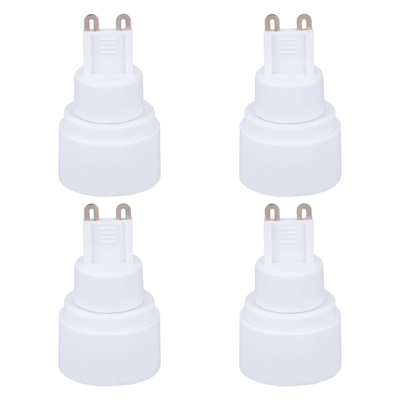 OSALADI 4er Set G9 Zu E14 Lampensockel Adapter Hochwertiger LED Lampenfassung Konverter Für Glühlampen Und CFL Lampen 100 230V Hitzebeständig von OSALADI