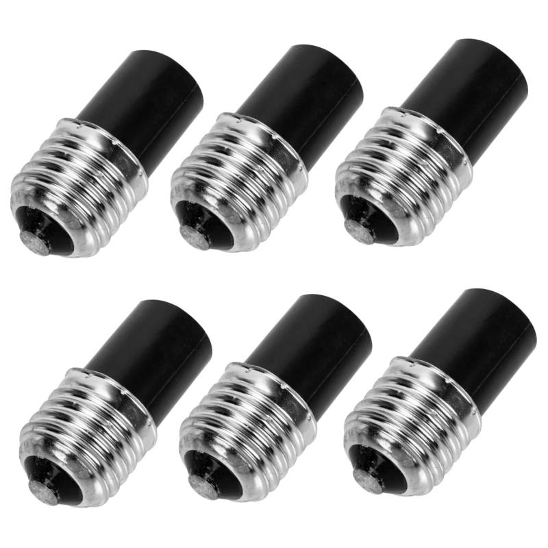 OSALADI 6er-pack E27 Auf Lampenfassung Adapter Glühbirne Konverter Ersatzfassung Für Werkstatt Und Garage von OSALADI