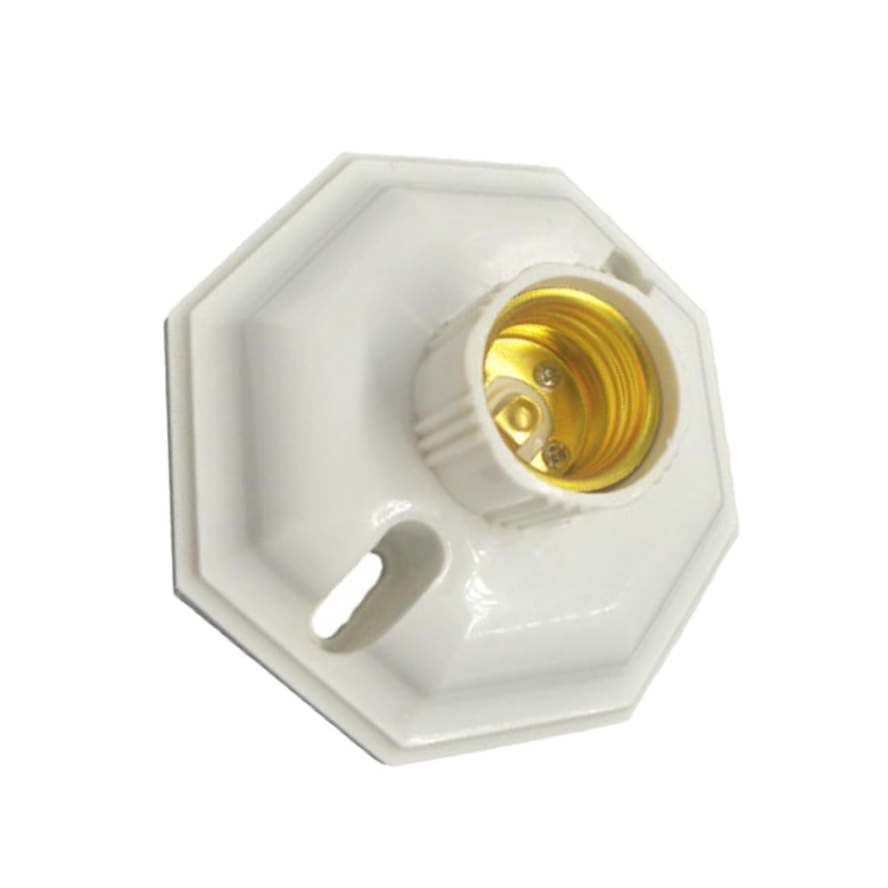 OSALADI E27 Lampensockel Fassung Achteckiges Design 250v 6a Für Flur Wohnzimmer OSALADI E27 Lampensockel Fassung Achteckiges Design 250v 6a Für Flur Wohnzimmer von OSALADI