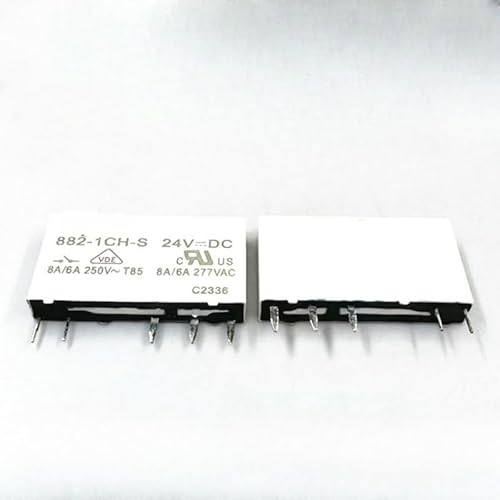 1pcs/lot relay:882N-1CH-S 24VDC 8A 5pins Ultra thin relay 882N-1CH-C OSBCMZGE von OSBCMZGE