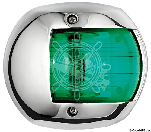 Osculati Classic 12 Navigationslicht AISI 316/112,5° grün von OSCULATI