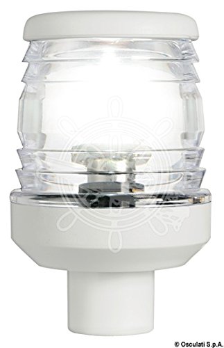 Osculati Classic 360° Led-Topplicht, weiß m. Halterung von OSCULATI