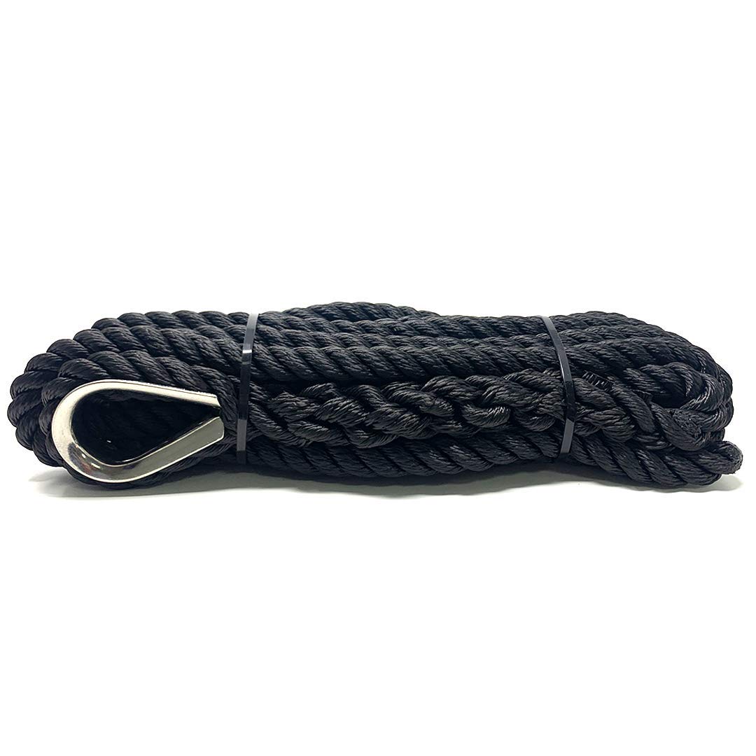 Osculati Festmacherleine, schwarz 12 mm x 6 m Osculati Festmacherleine, schwarz 12 mm x 6 m von OSCULATI