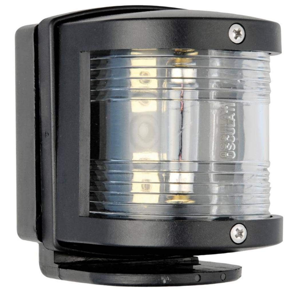 Osculati Utility77 Licht Hinterplatte schwarz/Buglicht weiß Osculati Utility77 Licht Hinterplatte schwarz/Buglicht weiß von OSCULATI