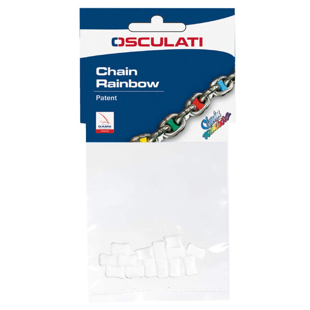 polyform 01.500.08BI Chain Rainbow Kettenmarkierung, Weiß, Größe 8 polyform 01.500.08BI Chain Rainbow Kettenmarkierung, Weiß, Größe 8 von OSCULATI