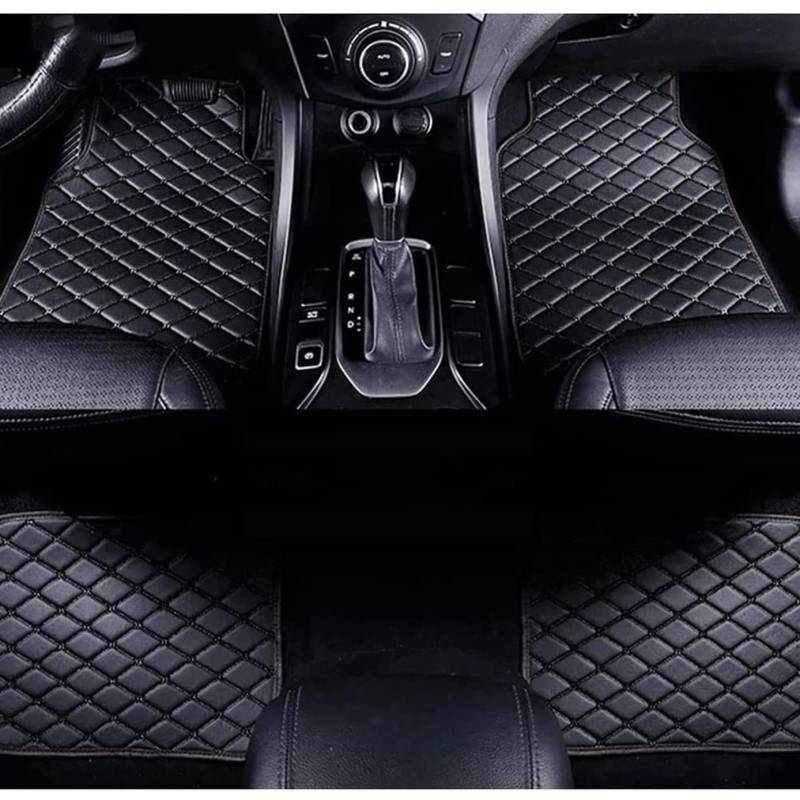 OSKYOO Auto FußMatten für Skoda Karoq Kamiq Kodiaq 5seats/7seats Kodiaq GT 2016-2023, wasserdichte und Verschleißfeste Automatten Leder Fussmatten Staubgeschützt, A-Skoda Kamiq 2019-2023 von OSKYOO