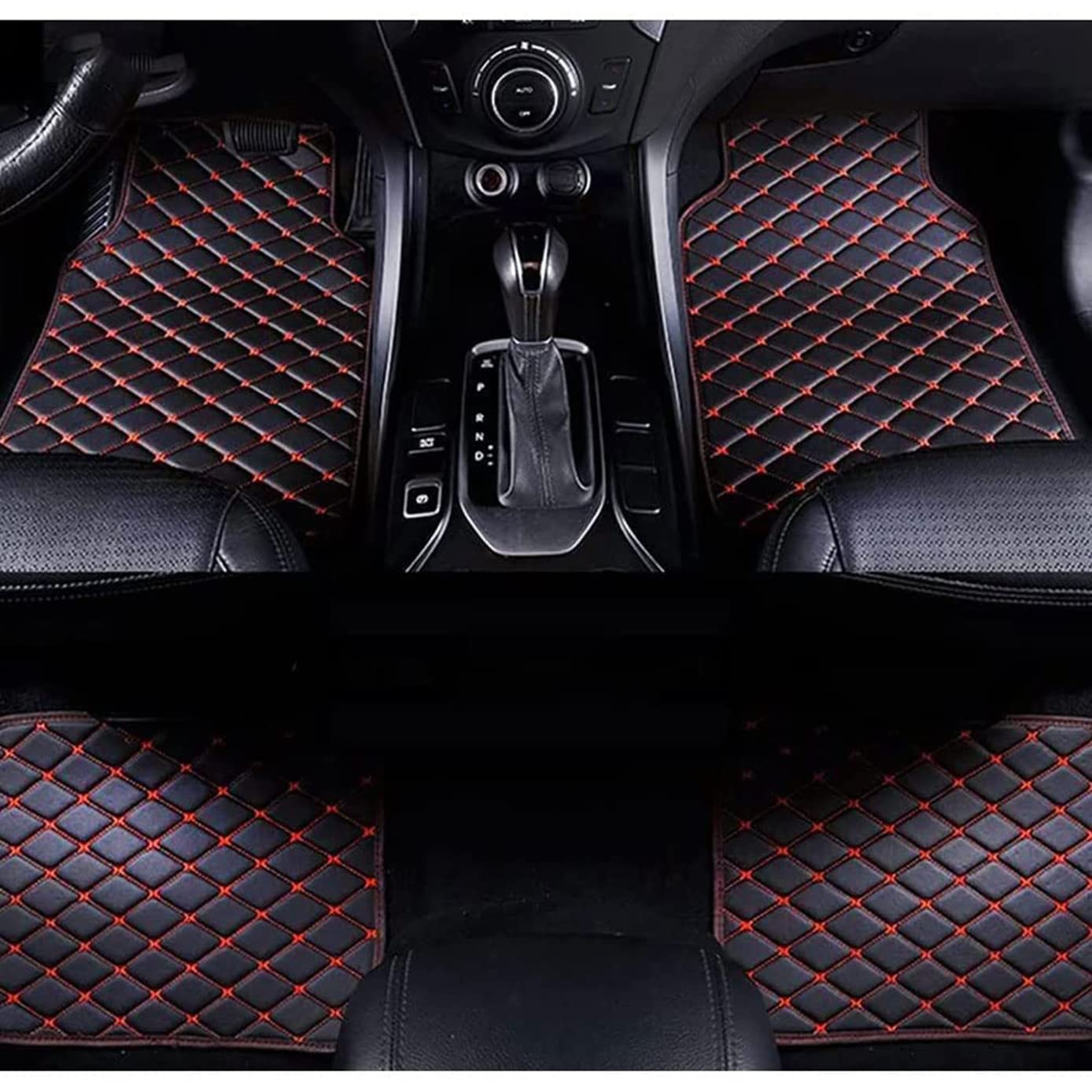 Auto FußMatten für Skoda Karoq Kamiq Kodiaq 5seats/7seats Kodiaq GT 2016-2023, wasserdichte und Verschleißfeste Automatten Leder Fussmatten Staubgeschützt Fussmatten,B-Skoda Kamiq 2019-2023 Auto FußMatten für Skoda Karoq Kamiq Kodiaq 5seats/7seats Kodiaq GT 2016-2023, wasserdichte und Verschleißfeste Automatten Leder Fussmatten Staubgeschützt Fussmatten,B-Skoda Kamiq 2019-2023 von OSKYOO