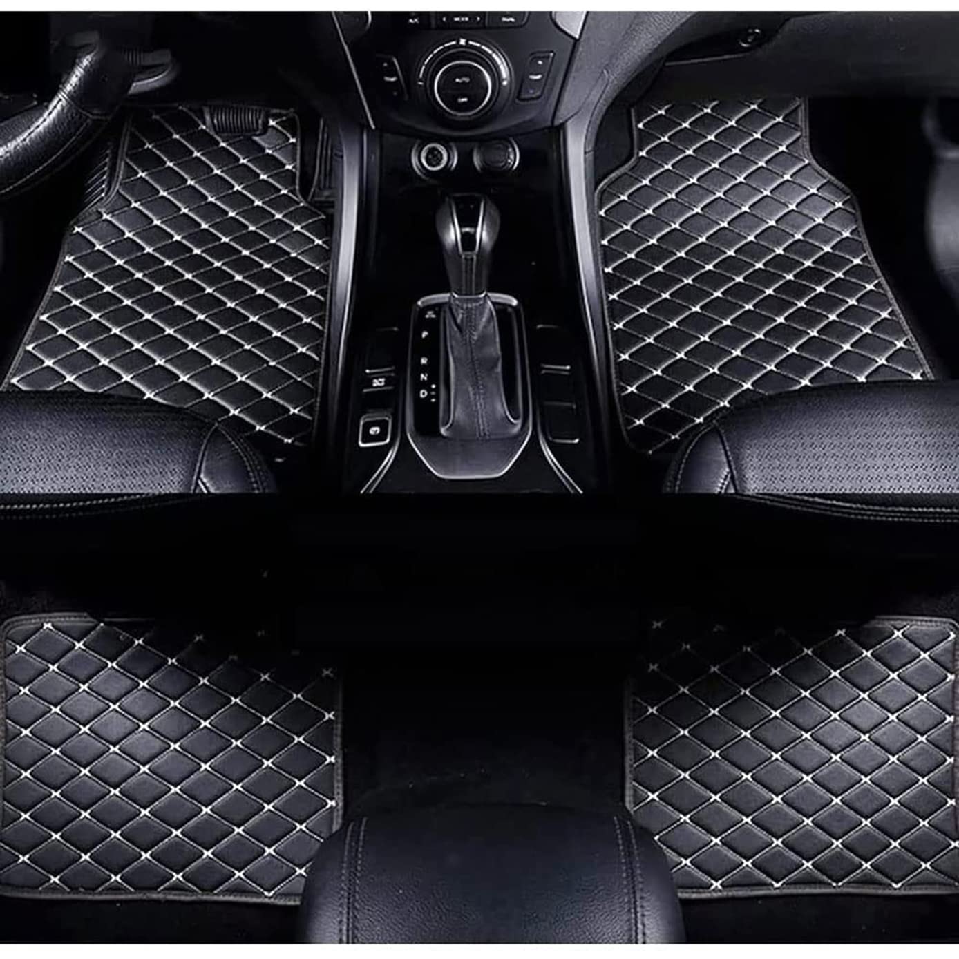 OSKYOO Auto FußMatten für Skoda Karoq Kamiq Kodiaq 5seats/7seats Kodiaq GT 2016-2023, wasserdichte und Verschleißfeste Automatten Leder Fussmatten Staubgeschützt, C-Skoda Kamiq 2019-2023 OSKYOO Auto FußMatten für Skoda Karoq Kamiq Kodiaq 5seats/7seats Kodiaq GT 2016-2023, wasserdichte und Verschleißfeste Automatten Leder Fussmatten Staubgeschützt, C-Skoda Kamiq 2019-2023 von OSKYOO