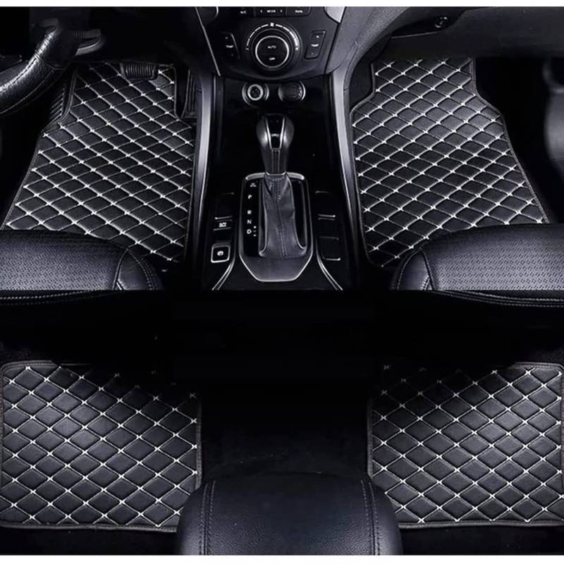 OSKYOO Auto FußMatten für Skoda Karoq Kamiq Kodiaq 5seats/7seats Kodiaq GT 2016-2023, wasserdichte und Verschleißfeste Automatten Leder Fussmatten Staubgeschützt, C-Skoda Kamiq 2019-2023 von OSKYOO