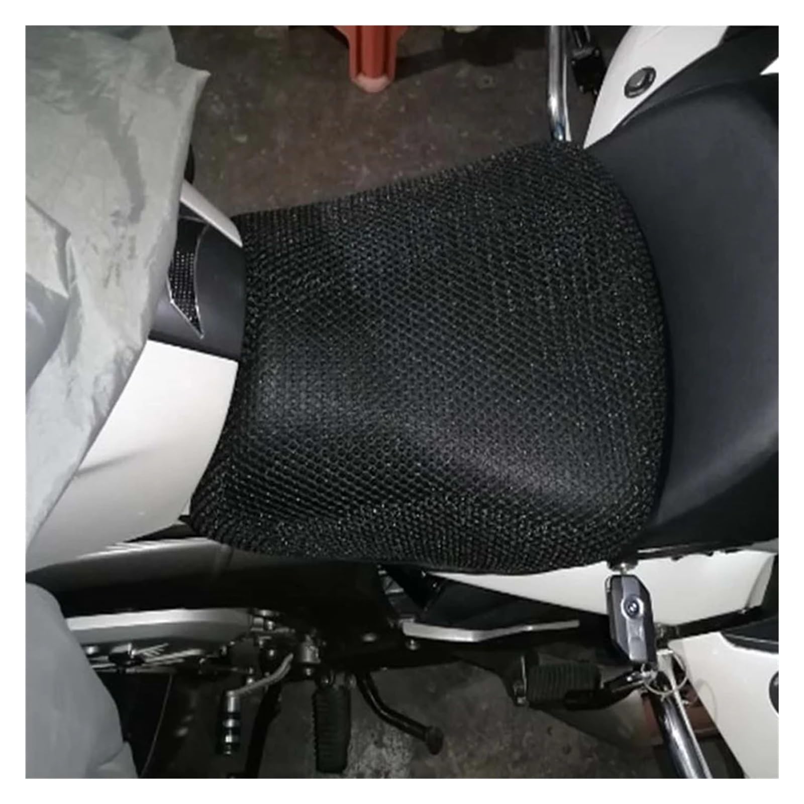 Motorräder Sitzpolster 1PC Motorrad Vordersitz 3D Kissen Pad Sonnenschutz Mesh Net wasserdichte Motorrad Wärmedämmung Abdeckung Für B&M&W K1600 GT Motorräder Sitzpolster 1PC Motorrad Vordersitz 3D Kissen Pad Sonnenschutz Mesh Net wasserdichte Motorrad Wärmedämmung Abdeckung Für B&M&W K1600 GT von OSNFTXPED