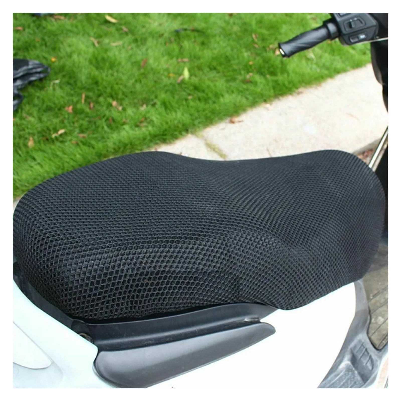 Motorräder Sitzpolster Atmungsaktives 3D-Mesh-Sitzpolster Für Motorrad-Moped-Motorrad-Roller-Sitzbezüge Kissen Anti-Rutsch-Abdeckung Gitterschutzpolster Motorräder Sitzpolster Atmungsaktives 3D-Mesh-Sitzpolster Für Motorrad-Moped-Motorrad-Roller-Sitzbezüge Kissen Anti-Rutsch-Abdeckung Gitterschutzpolster von OSNFTXPED