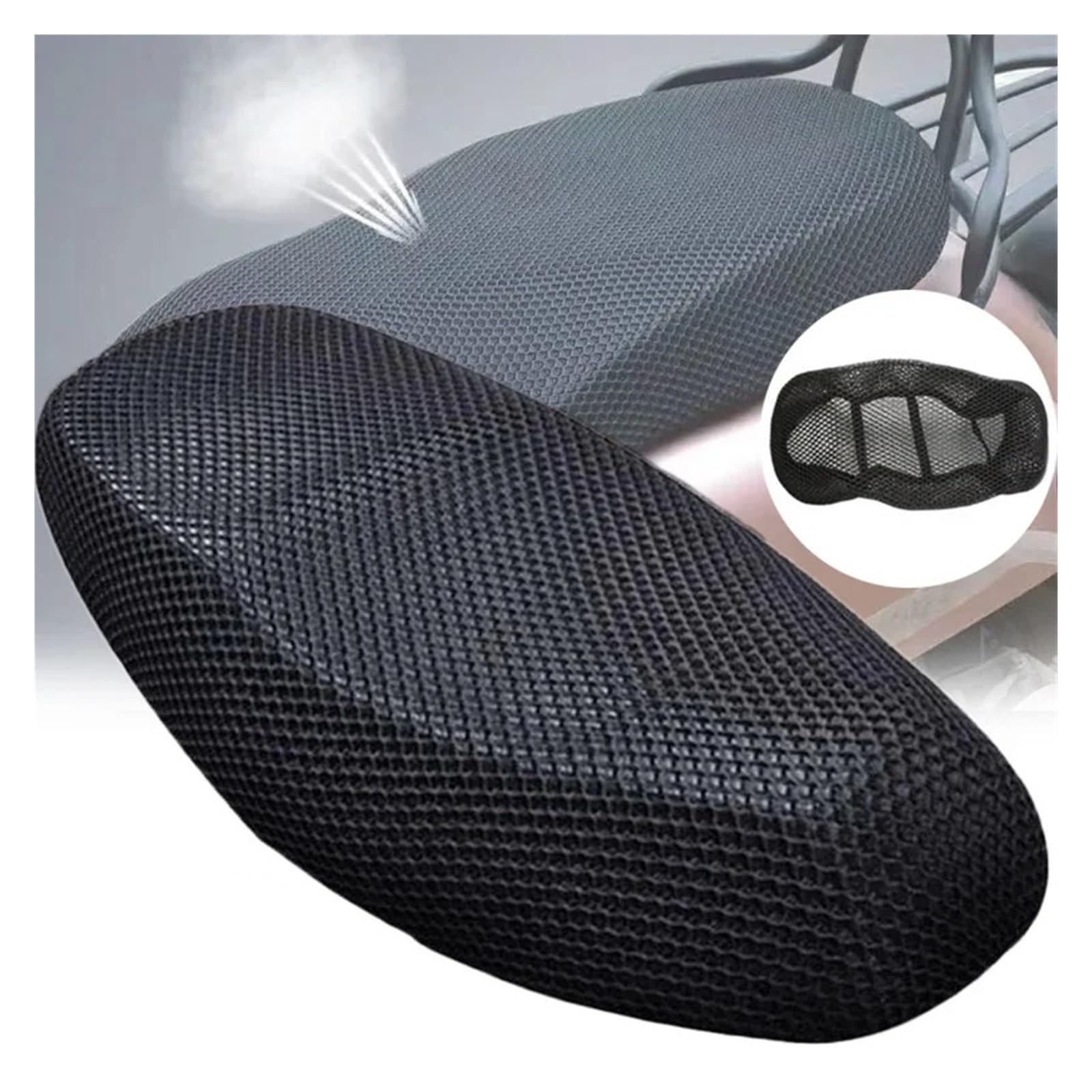 Motorräder Sitzpolster Motorrad 3D Mesh Stoff Anti-Rutsch-Pad Roller Sitz Sitzbezug Sommer Atmungsaktive Abdeckungen Kissen Netzbezug Motorräder Sitzpolster Motorrad 3D Mesh Stoff Anti-Rutsch-Pad Roller Sitz Sitzbezug Sommer Atmungsaktive Abdeckungen Kissen Netzbezug von OSNFTXPED