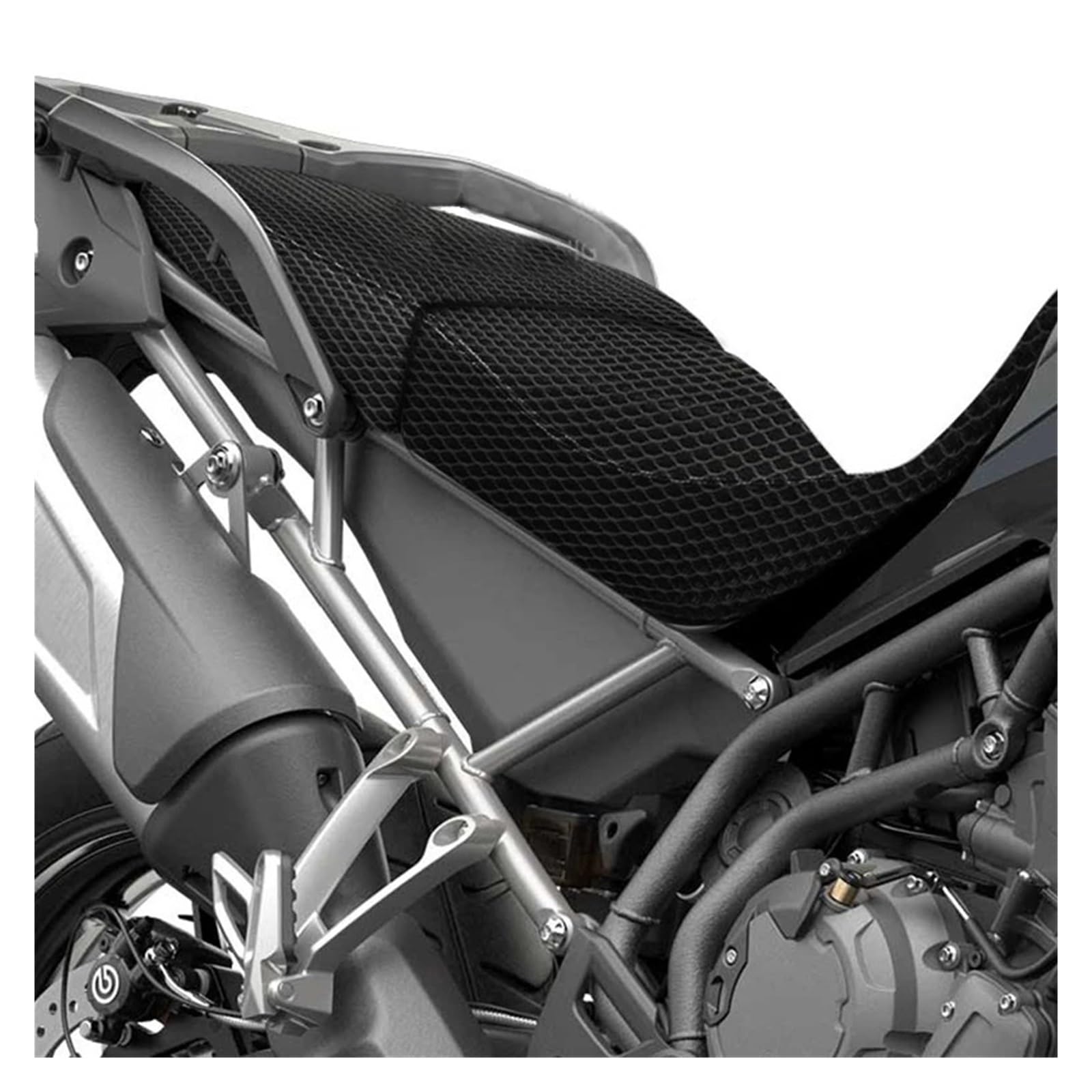 Motorräder Sitzpolster Sattelsitzbezug Aus Nylongewebe Für Tiger 900 GT PRO Rally Für TIGER900, Schutzkissen, Sitzbezug, Motorradzubehör Motorräder Sitzpolster Sattelsitzbezug Aus Nylongewebe Für Tiger 900 GT PRO Rally Für TIGER900, Schutzkissen, Sitzbezug, Motorradzubehör von OSNFTXPED