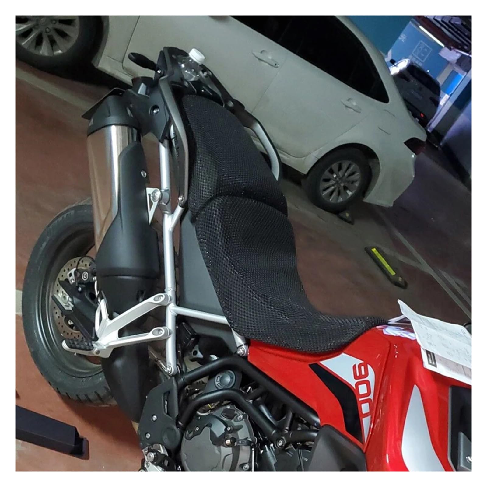 Motorräder Sitzpolster Zubehör Motorrad Sitzbezüge Für Ya&maha Tracer 9 Tracer Tracer 9 900 2022 2023 Sitz Schützen Kissen 3D Mesh Sitz Abdeckung Motorräder Sitzpolster Zubehör Motorrad Sitzbezüge Für Ya&maha Tracer 9 Tracer Tracer 9 900 2022 2023 Sitz Schützen Kissen 3D Mesh Sitz Abdeckung von OSNFTXPED