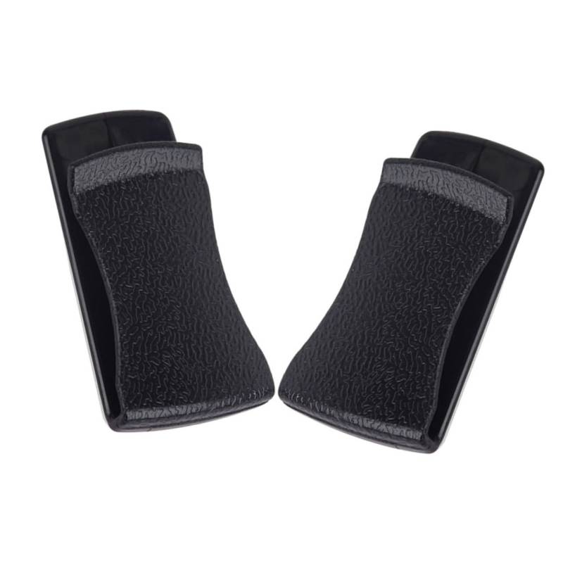 OSOLADY 1 Paar Multifunktionaler Kartenhalter fürs Auto kreditkarten aufbewahrung büro Accessoires Ordner Universeller Autokartenhalter-Clip Auto-Brillenhalter-Clip STK Black von OSOLADY