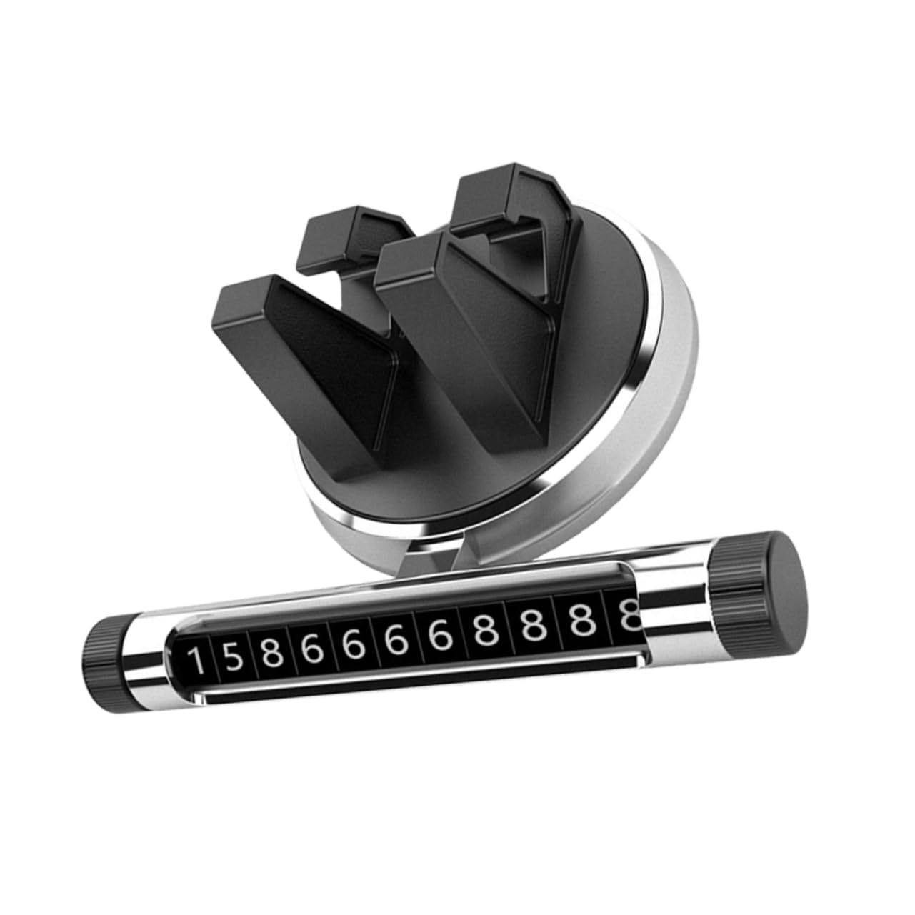 OSOLADY 1 Satz Autotelefonhalter stopschild autozubehör Auto Telefon Halter für Handy Kfz-Handyhalter Platte kreisförmig eins Telefonnummernschild Auto Telefon nummernschild Plastik Silver OSOLADY 1 Satz Autotelefonhalter stopschild autozubehör Auto Telefon Halter für Handy Kfz-Handyhalter Platte kreisförmig eins Telefonnummernschild Auto Telefon nummernschild Plastik Silver von OSOLADY