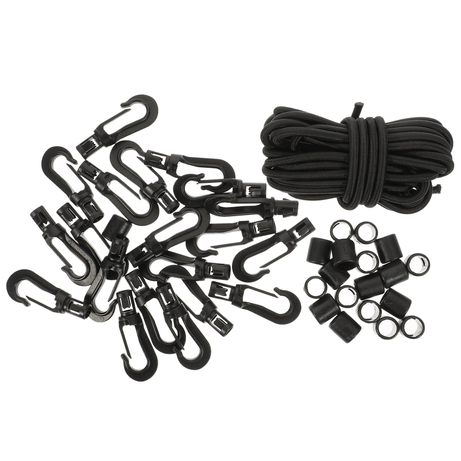 OSOLADY 1Satz Bungee Seil Mit Haken Für Boot Einstellbare Befestigungsschnalle Hochwertiges Bootszubehör Für Yacht Segelboot Und Motorboot Elastisches Seil Für Sichere von OSOLADY