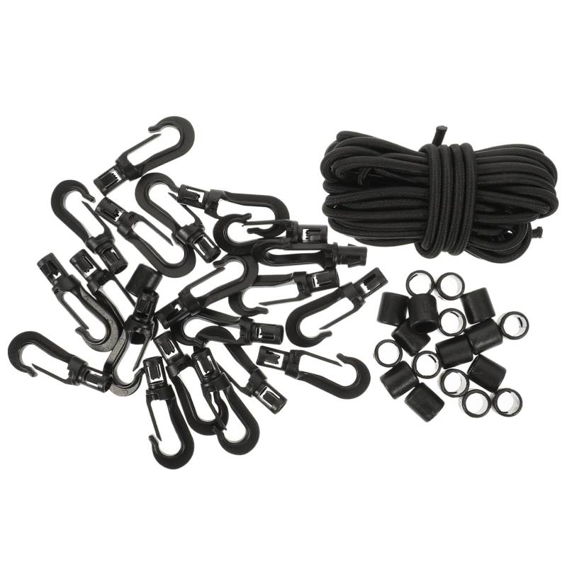 OSOLADY 1Satz Bungee Seil Mit Haken Für Boot Einstellbare Befestigungsschnalle Hochwertiges Bootszubehör Für Yacht Segelboot Und Motorboot Elastisches Seil Für Sichere von OSOLADY