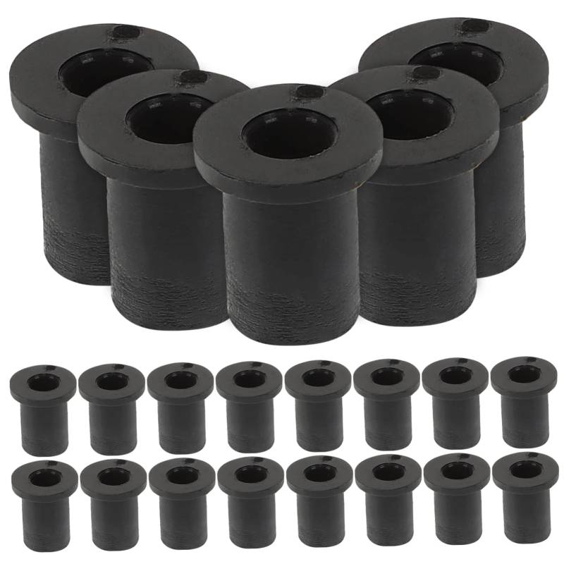 OSOLADY 25 Stück Gumminietverschlüsse Gut Nüsse Kit Motorrad Windschutzscheibe Gut Windschutzscheibenmuttern Für Motorräder Teil Der Windschutzscheibe Spreizmutter Messing von OSOLADY